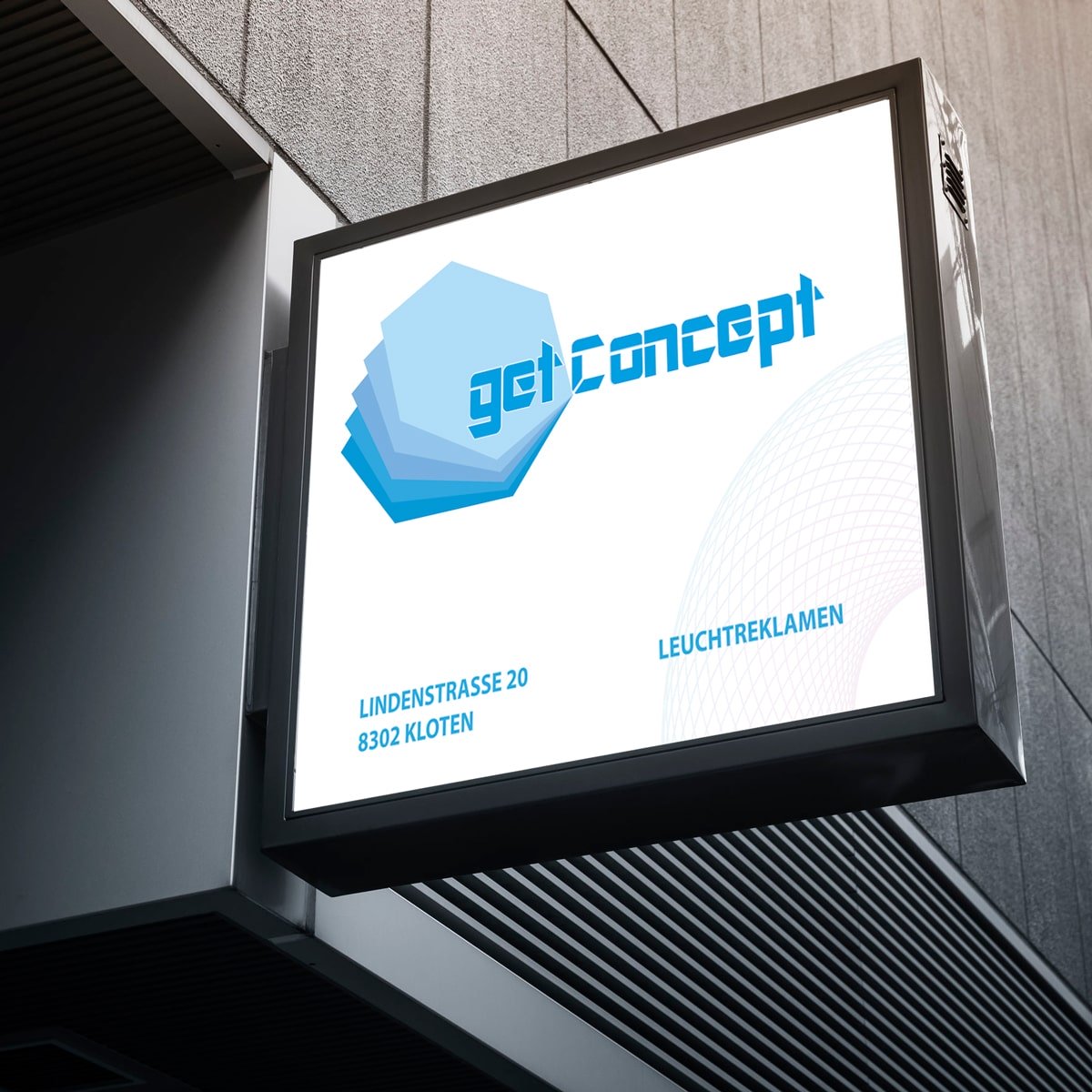 leuchtreklamanegetconcept